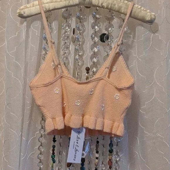 🍋For Love and Lemons Sweater Crop - Picture 8 of 12